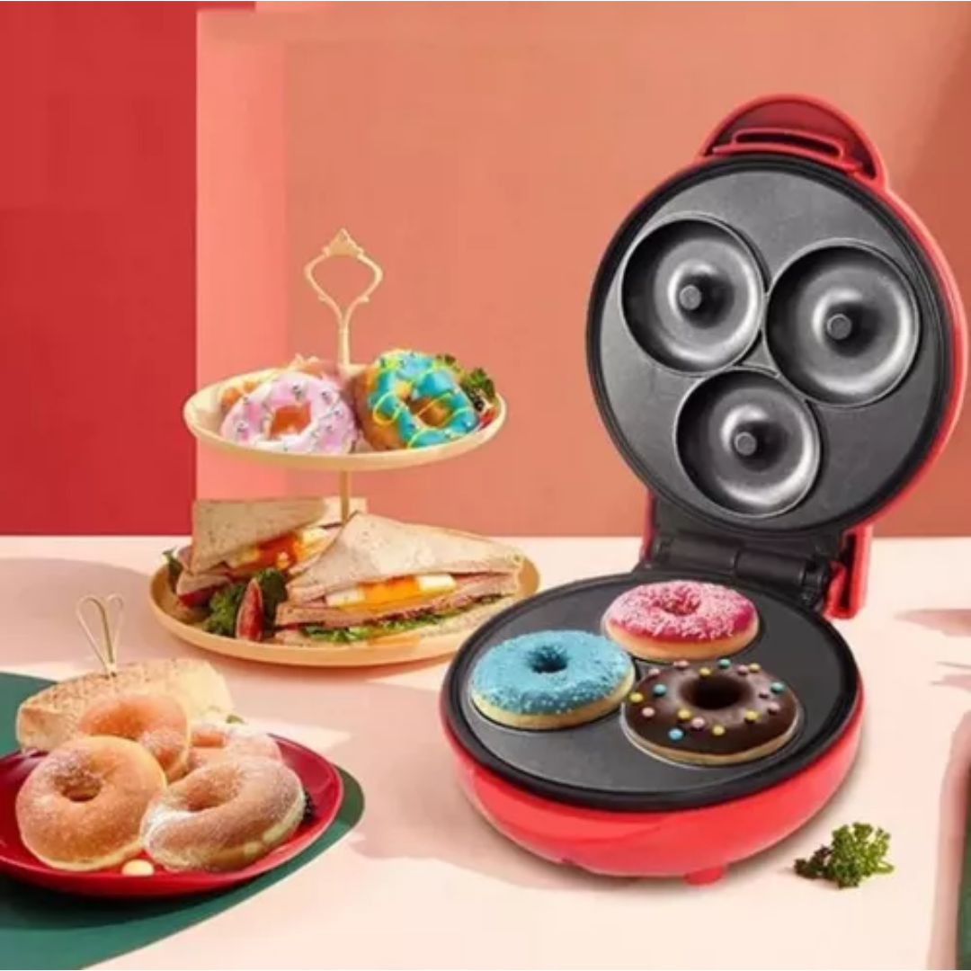 Miniatura 4 de Máquina Mini Donas De 3 Rosquillas Mini